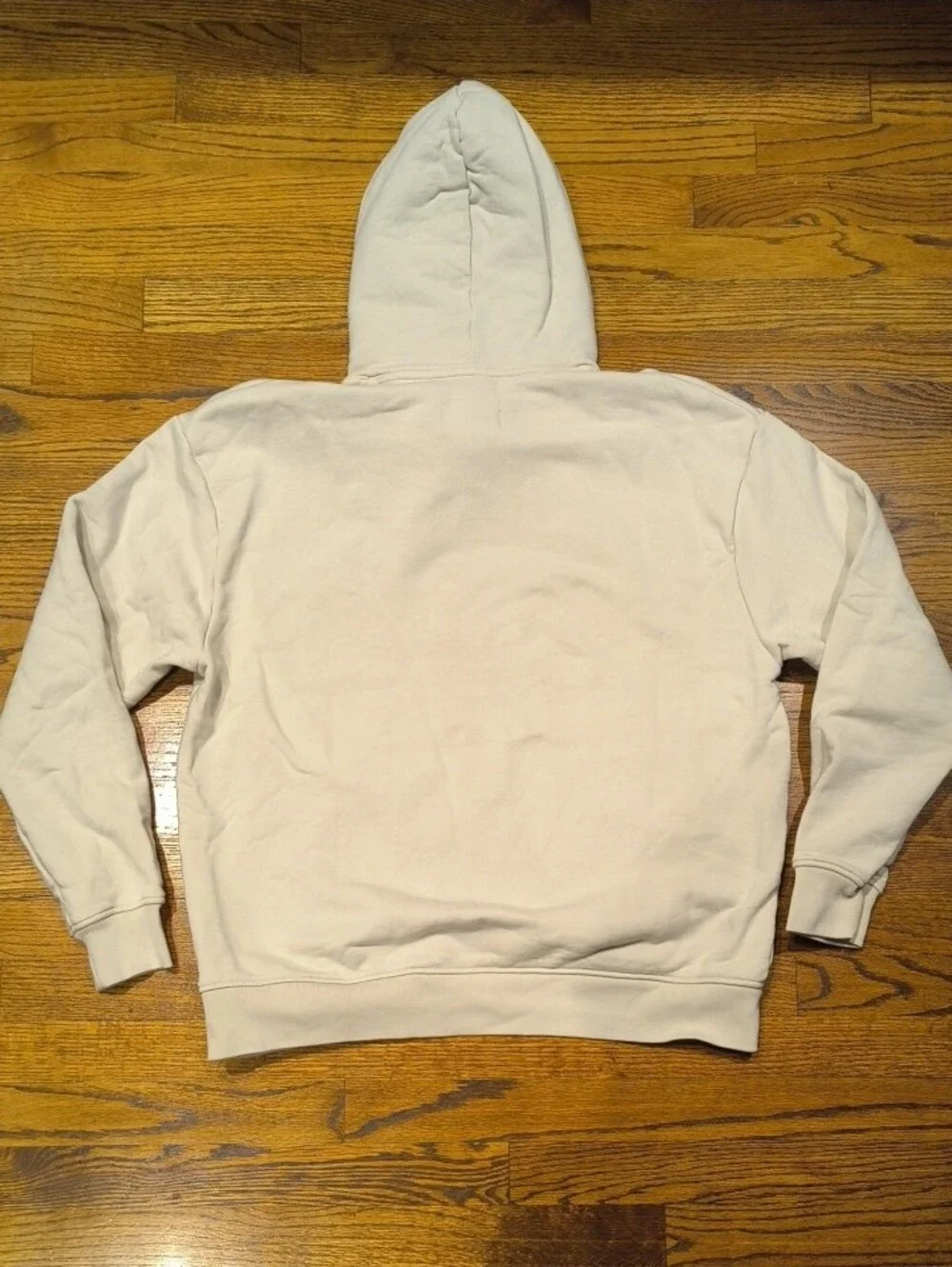 Jordan Cream Pullover Hoodie with A Ma Maniere Script
